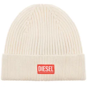 Diesel K Coder H Beanie Hat Cream