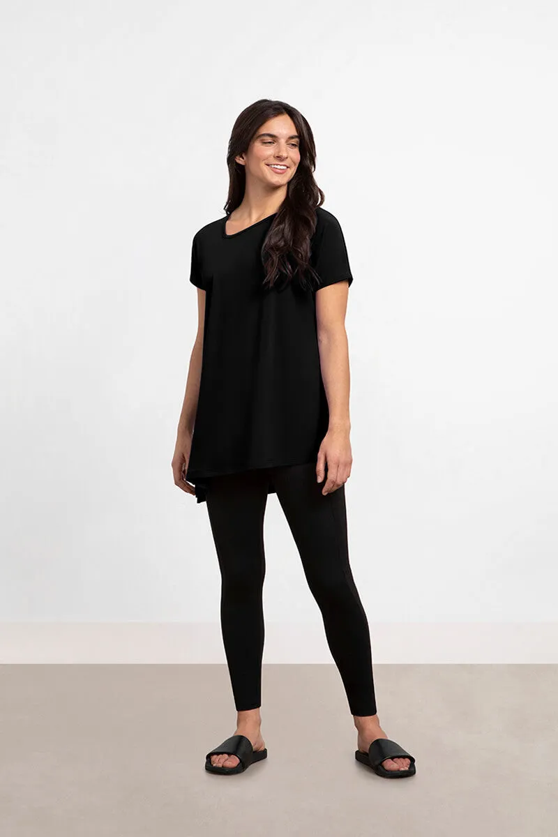 Dolman Angle Tunic | Black