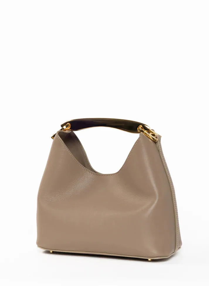 Elleme   Boomerang Small Leather Bag