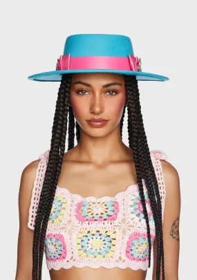 Embracing Whimsy Wide Brim Hat-