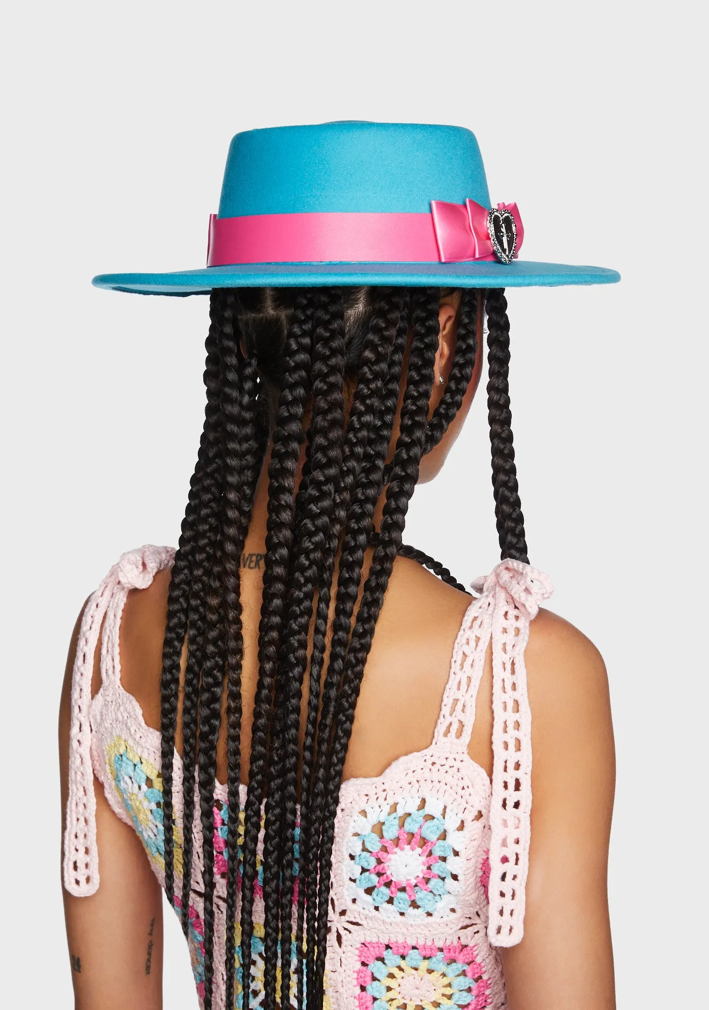 Embracing Whimsy Wide Brim Hat-