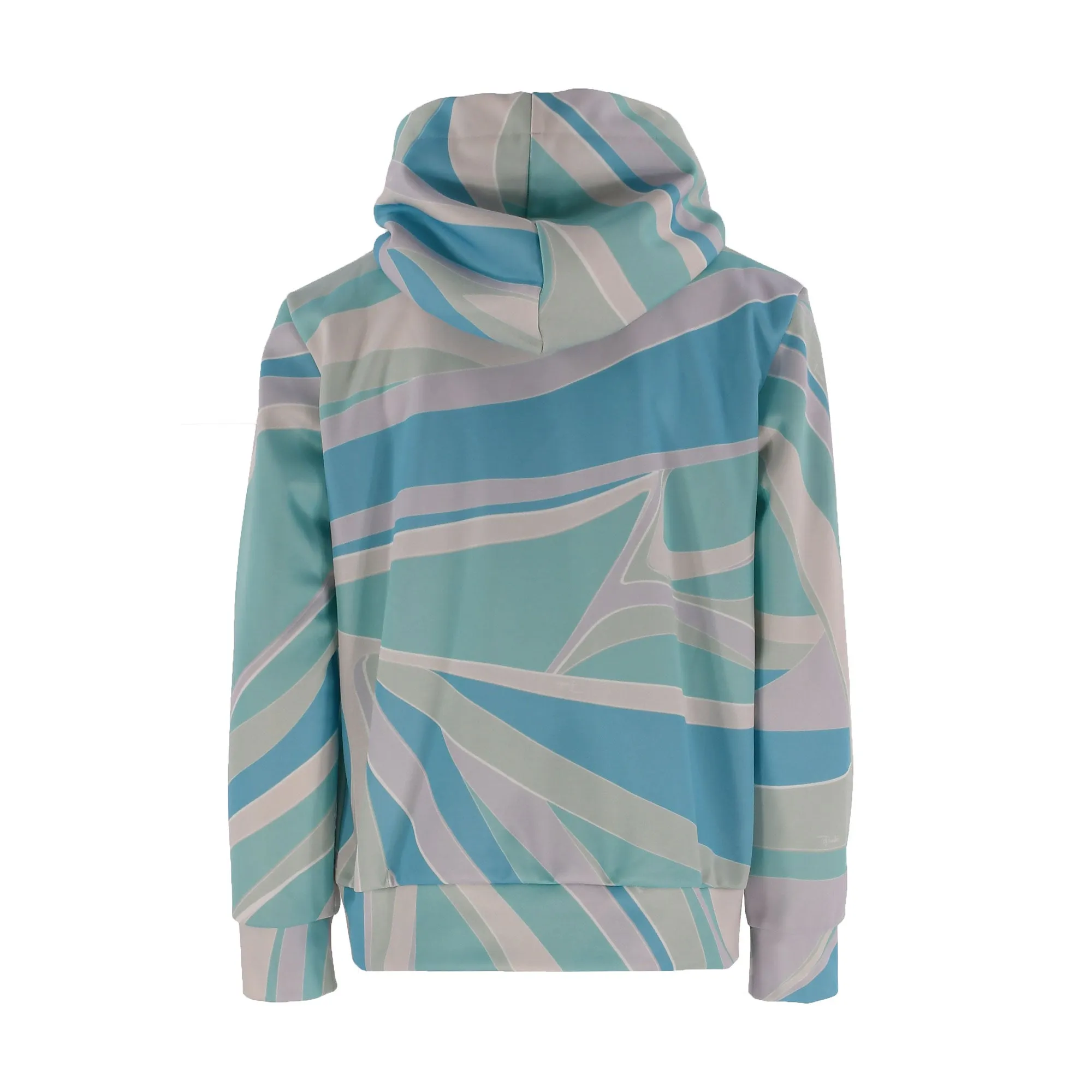 Emilio Pucci Kids Blue Hooded Tracksuit AW22