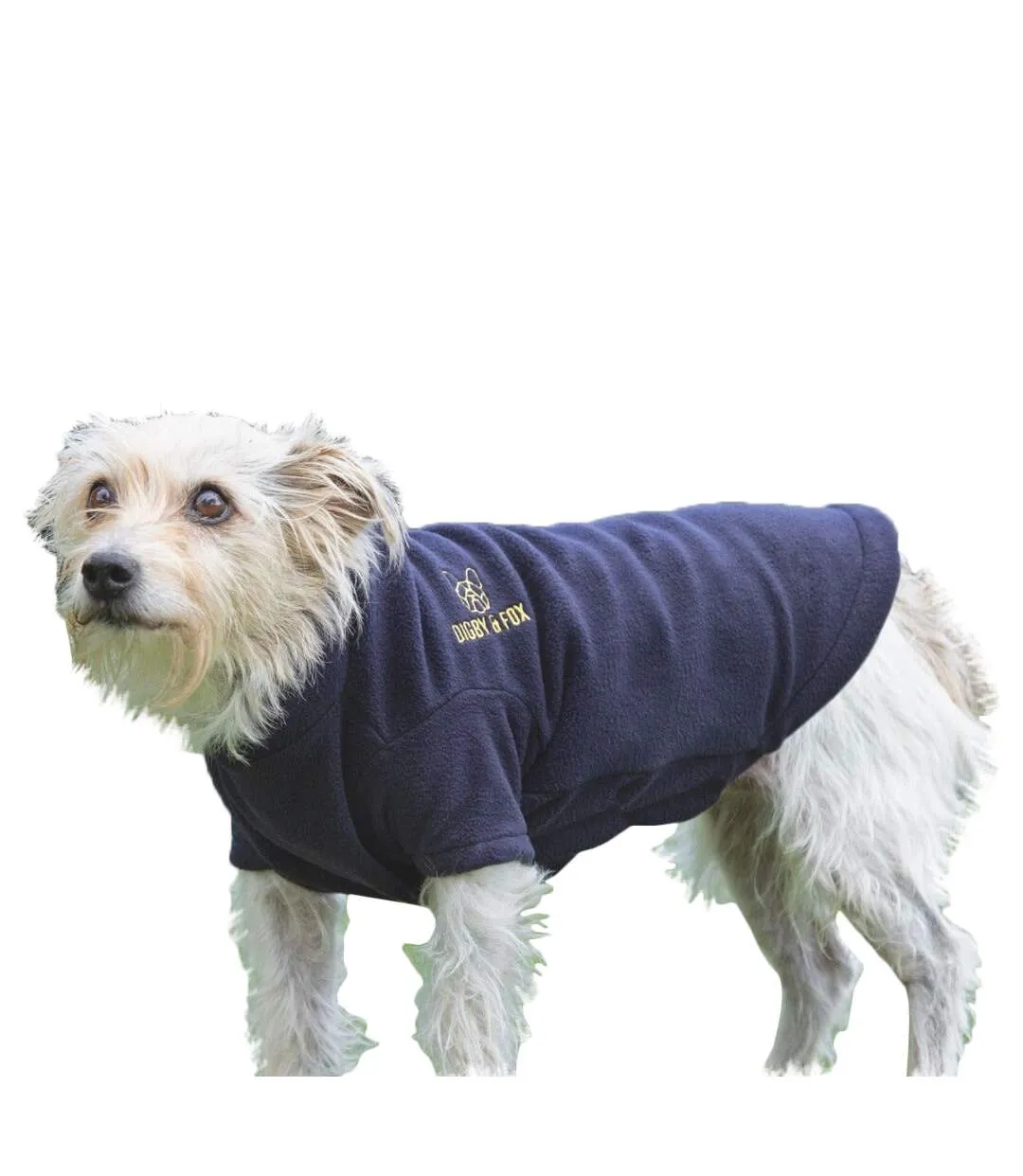 Fleece dog jumper l navy Digby & Fox