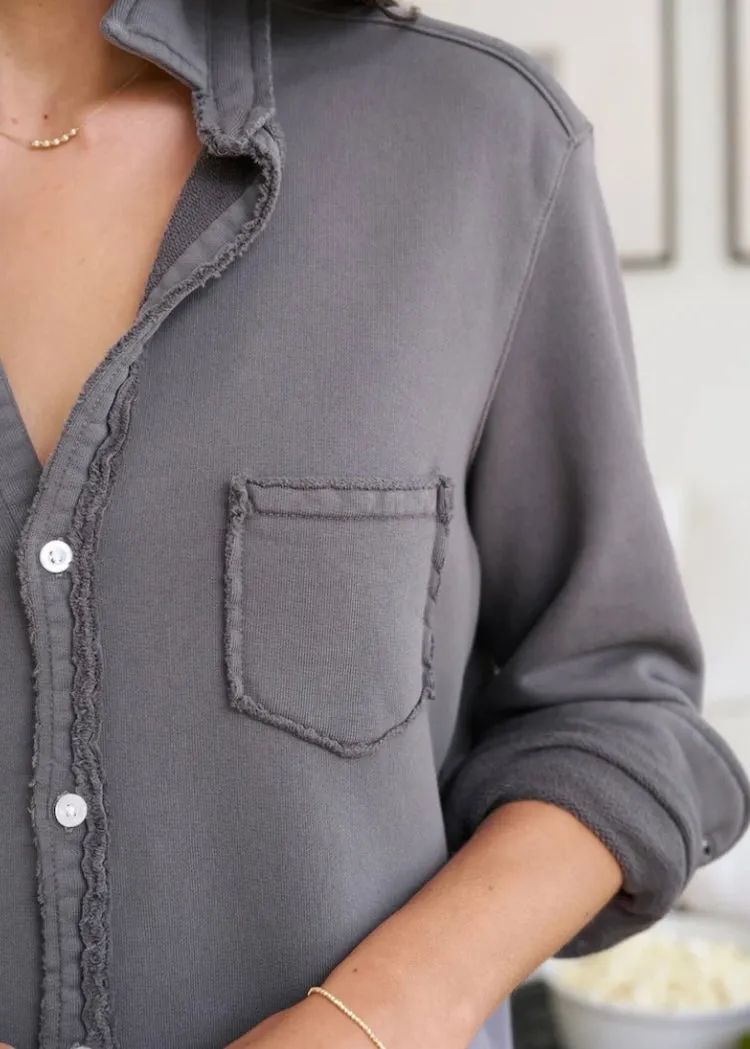 Frank & Eileen | Eileen Relaxed Button Up | Triple Fleece