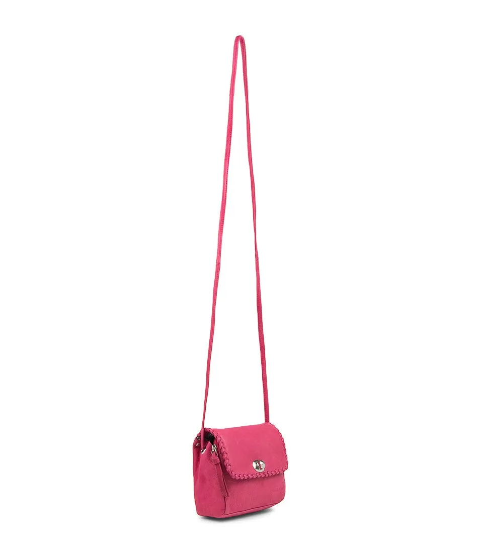 GABEE Tyla Fuchsia Leather Bag