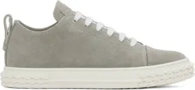 Giuseppe Zanotti Gray Blabber Sneakers