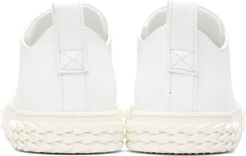 Giuseppe Zanotti White Blabber Sneakers