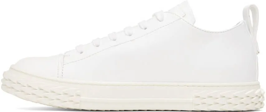 Giuseppe Zanotti White Blabber Sneakers