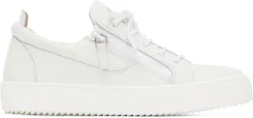 Giuseppe Zanotti White Frankie Sneakers