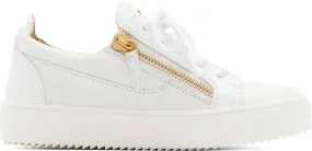 Giuseppe Zanotti White Gail Sneakers