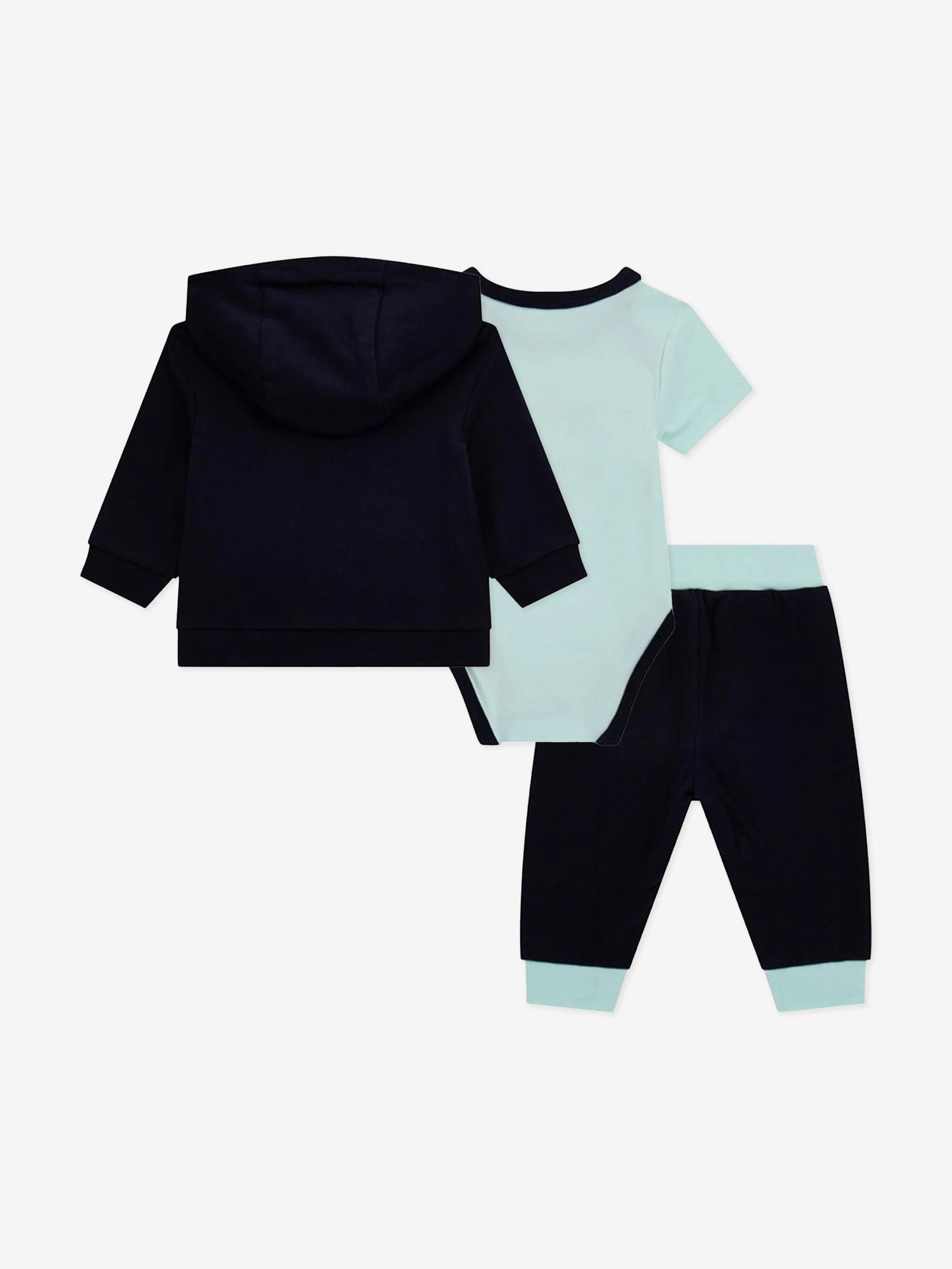 Guess Baby Boys 3 Piece Tracksuit Set in Navy