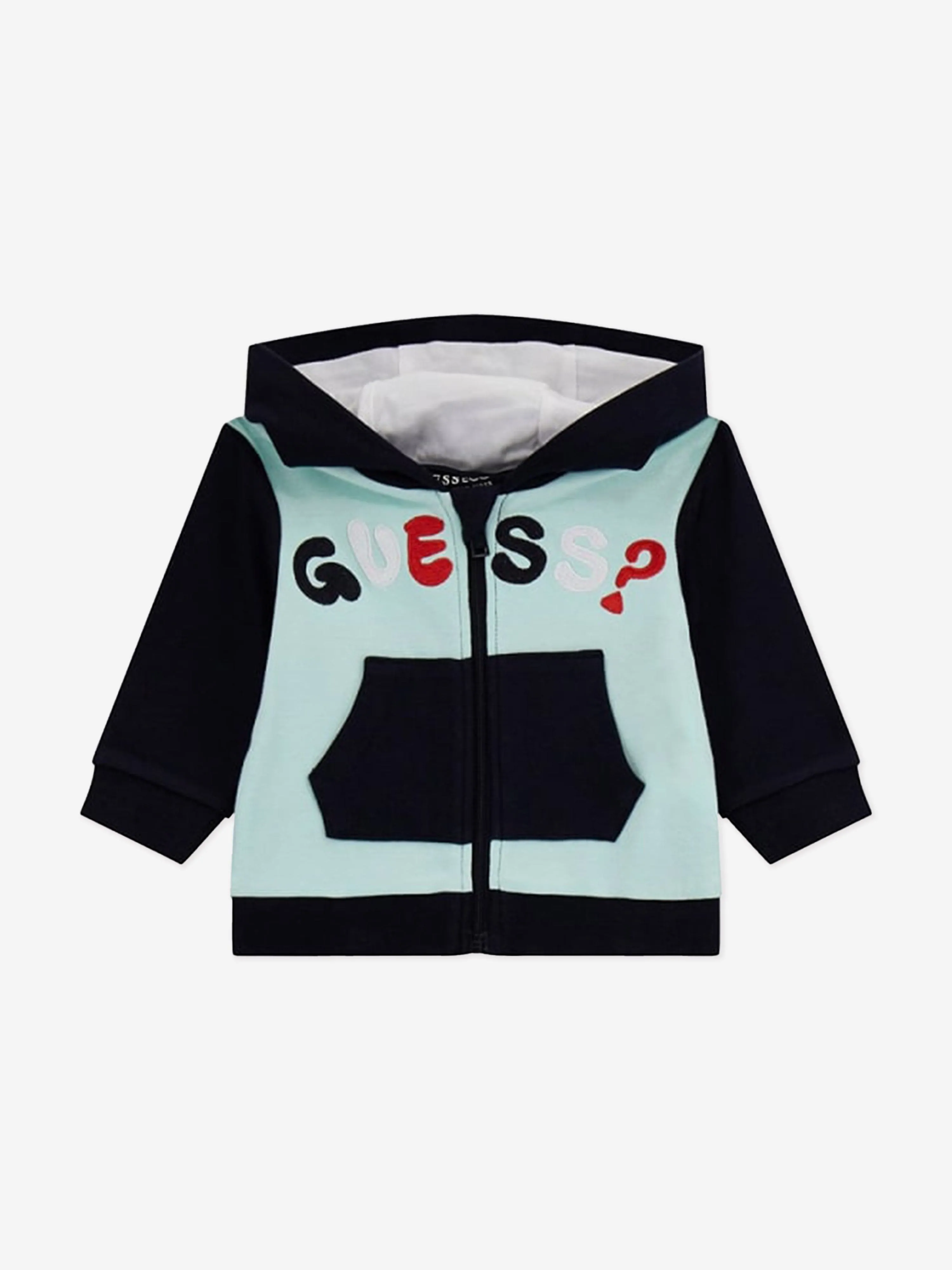 Guess Baby Boys 3 Piece Tracksuit Set in Navy