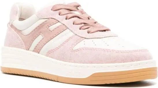 Hogan H630 panelled sneakers Pink