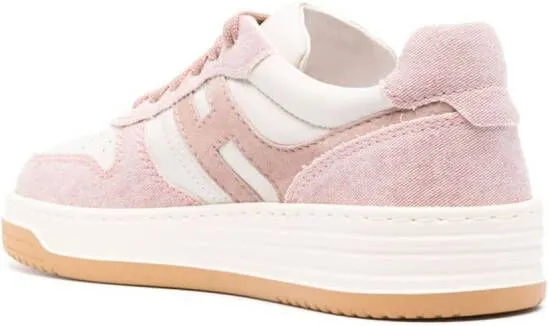 Hogan H630 panelled sneakers Pink