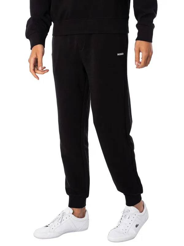 HUGO Dapo Dayote Hooded Tracksuit - Black