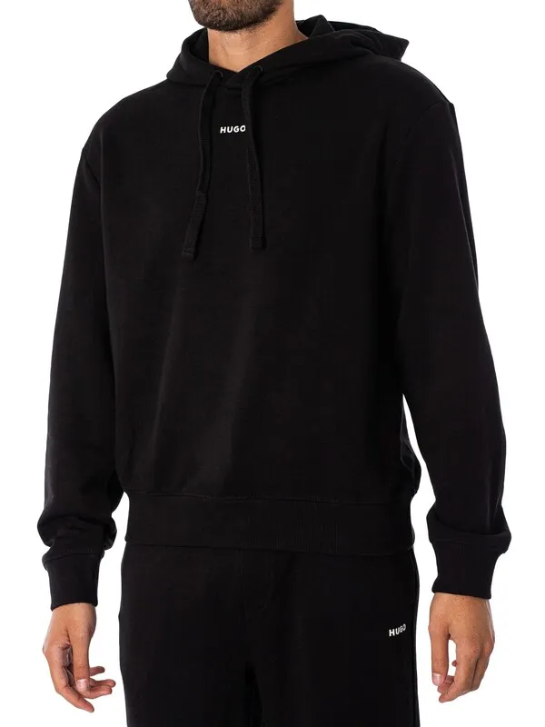 HUGO Dapo Dayote Hooded Tracksuit - Black