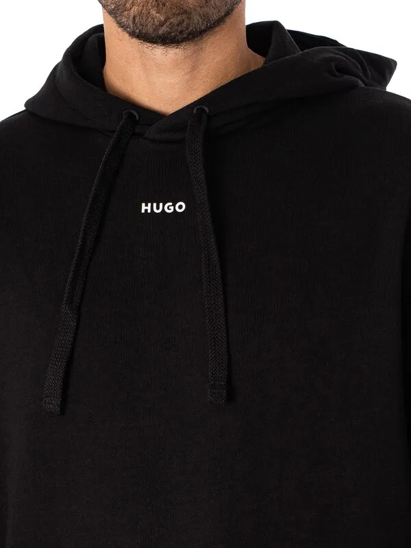 HUGO Dapo Dayote Hooded Tracksuit - Black