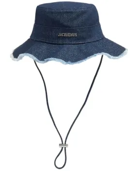 Jacquemus   Le Bob Artichaut cotton logo hat 