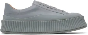 Jil Sander Blue Vulcanized Sneakers