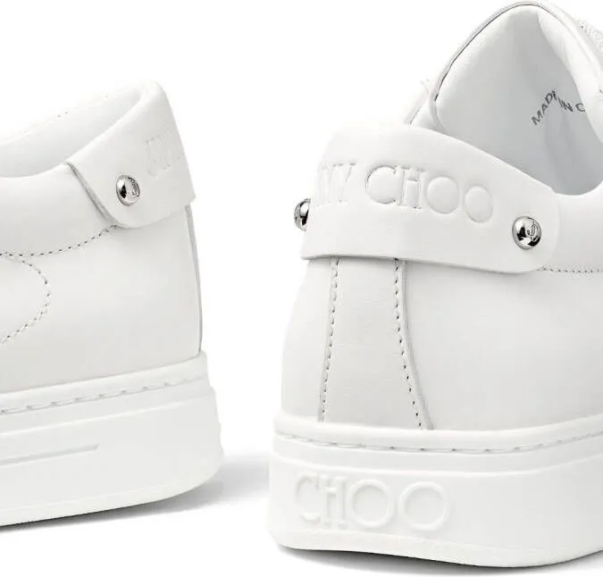 Jimmy Choo Antibes pearl-embellished sneakers White