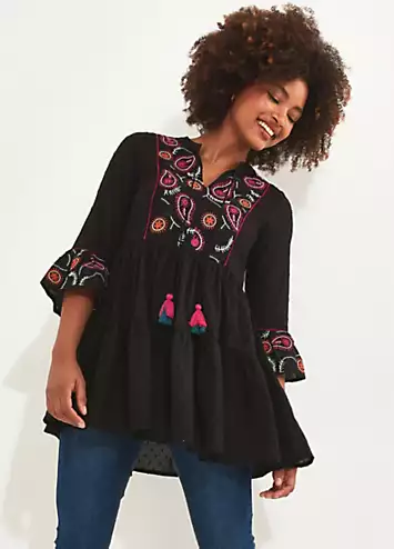 Joe Browns Embroidered Festival Tunic | Kaleidoscope