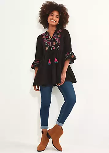 Joe Browns Embroidered Festival Tunic | Kaleidoscope