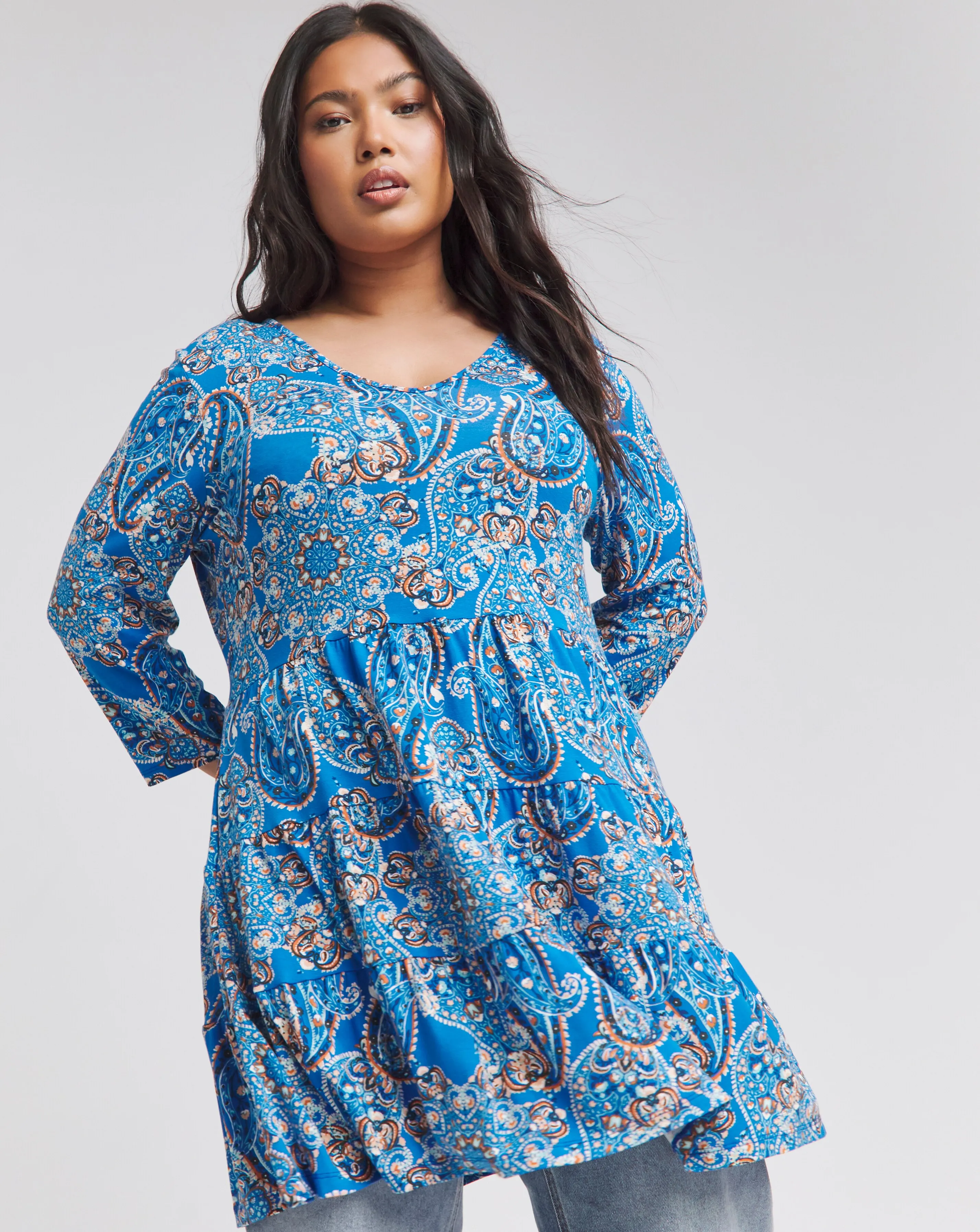 Joe Browns Our Favourite Paisley Jersey Tunic | Simply Be