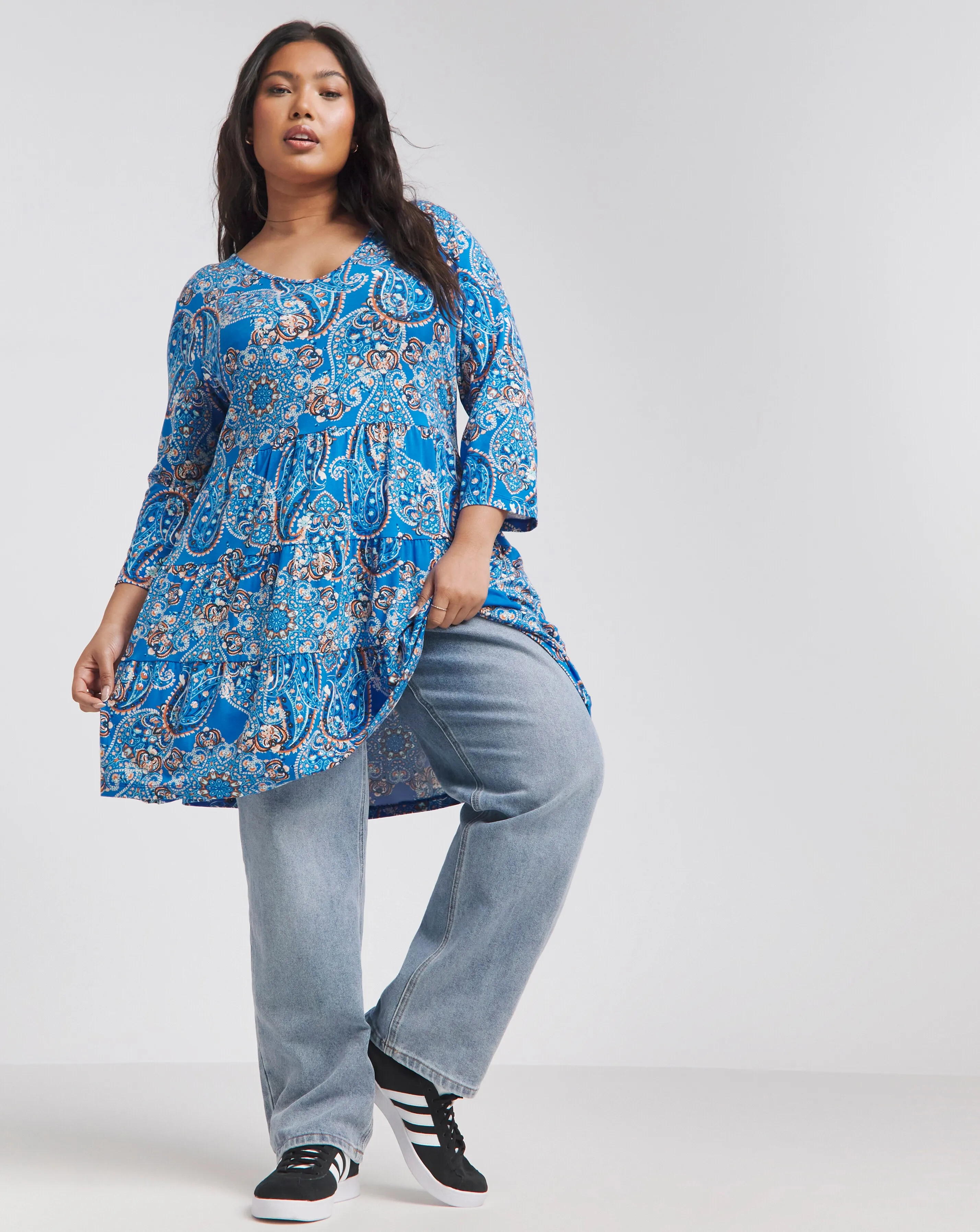 Joe Browns Our Favourite Paisley Jersey Tunic | Simply Be