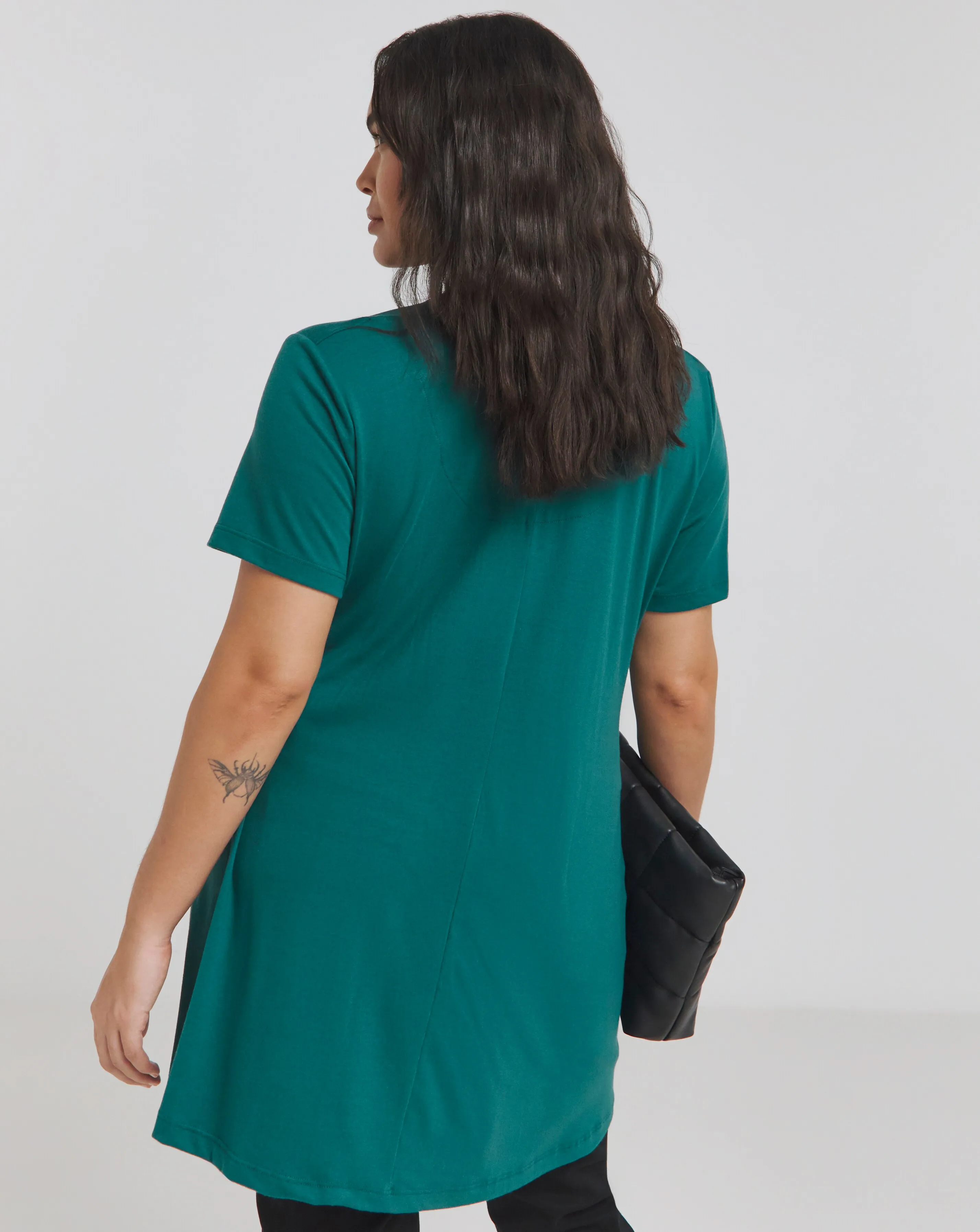 Joe Browns Short Sleeve Button Detail Tunic | Simply Be