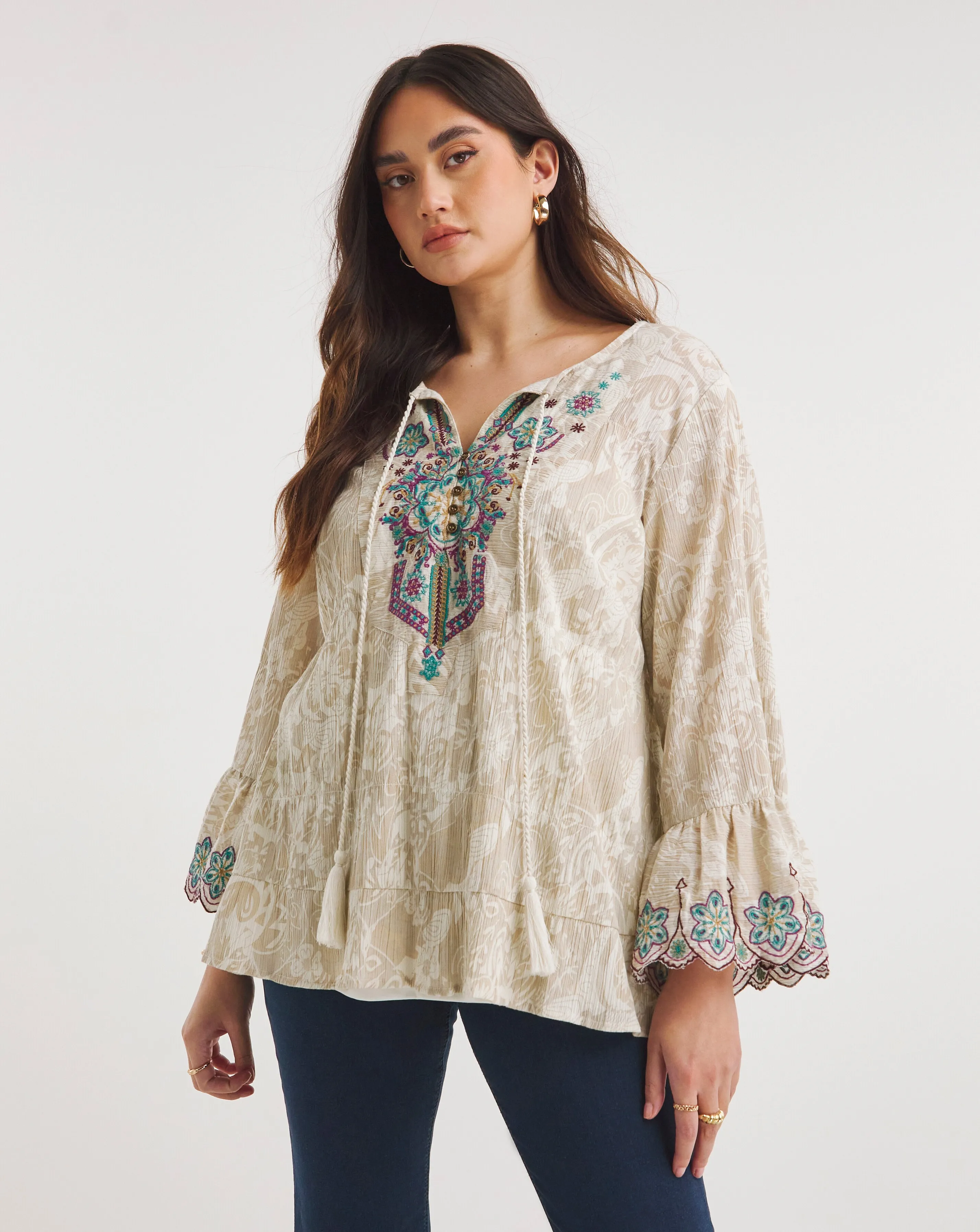 Joe Browns Stunning Embroidered Tunic | Simply Be