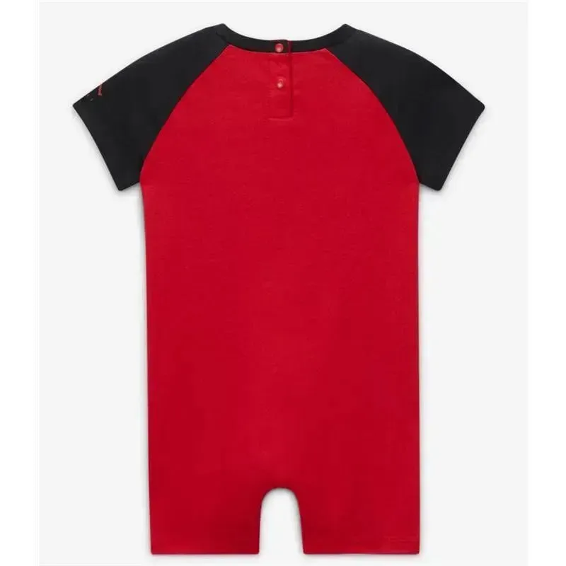 Jordan Baby - Boy Jumpman By Nike Romper, Gym Red