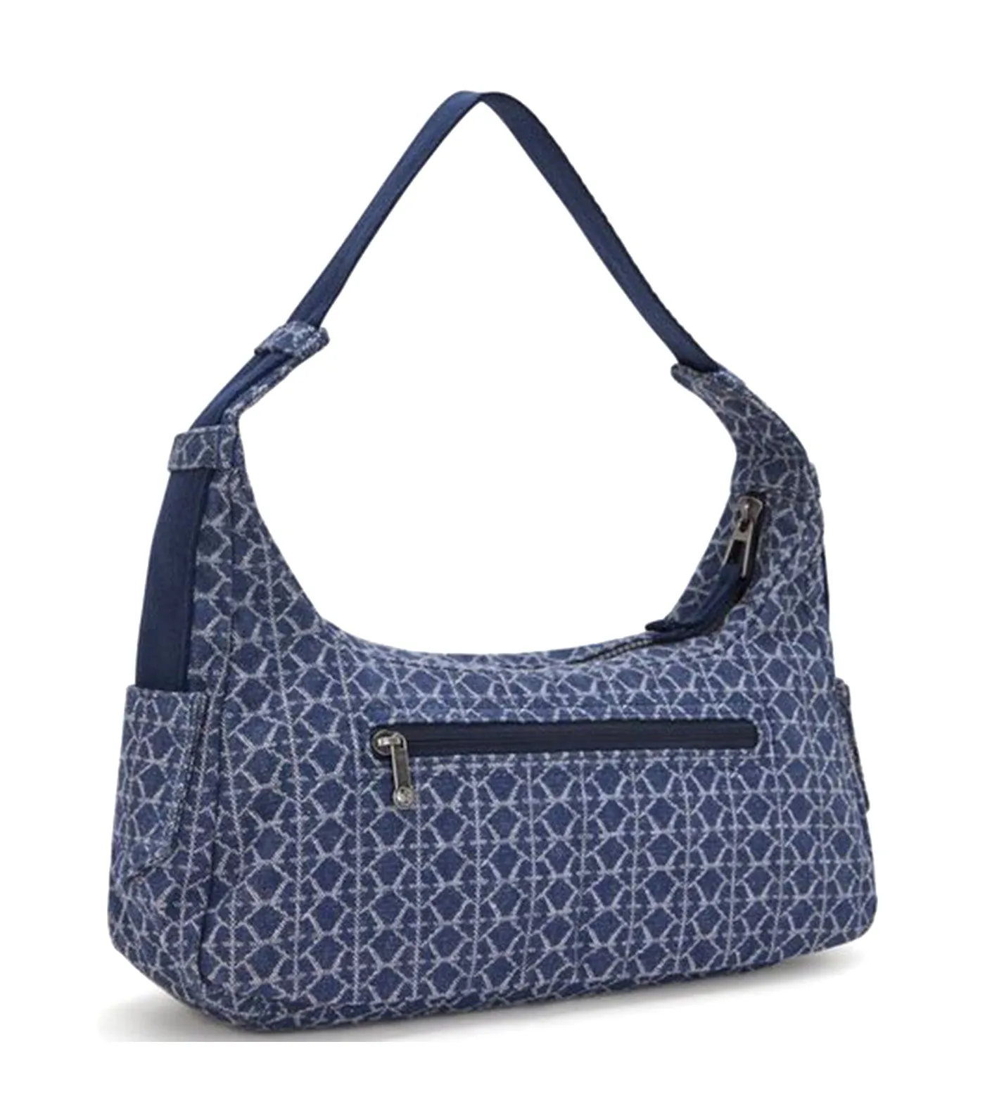 Karis S Shoulder Bag Signature Denim