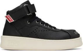 Kenzo Black Paris Hoops Sneakers