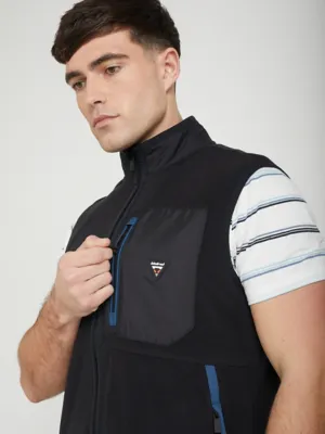 Kindred Navy Fleece Gilet | Men | George at ASDA