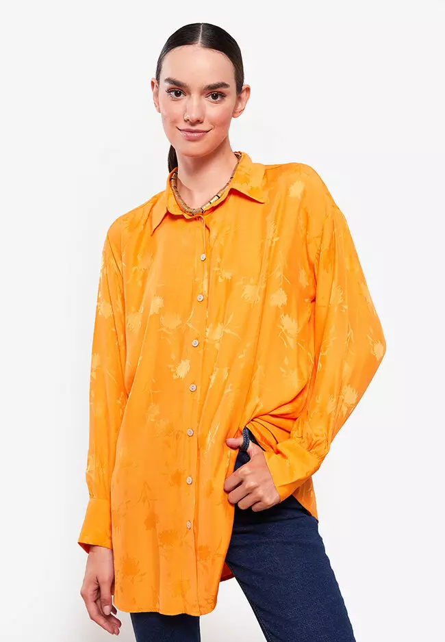 LC WAIKIKI Long Sleeve Satin Tunic