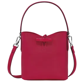 Le Roseau XS Bucket bag Magenta - Leather