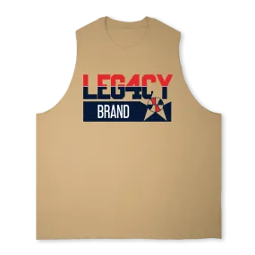 LEGACY_1 Light Gold Oversized Vest.