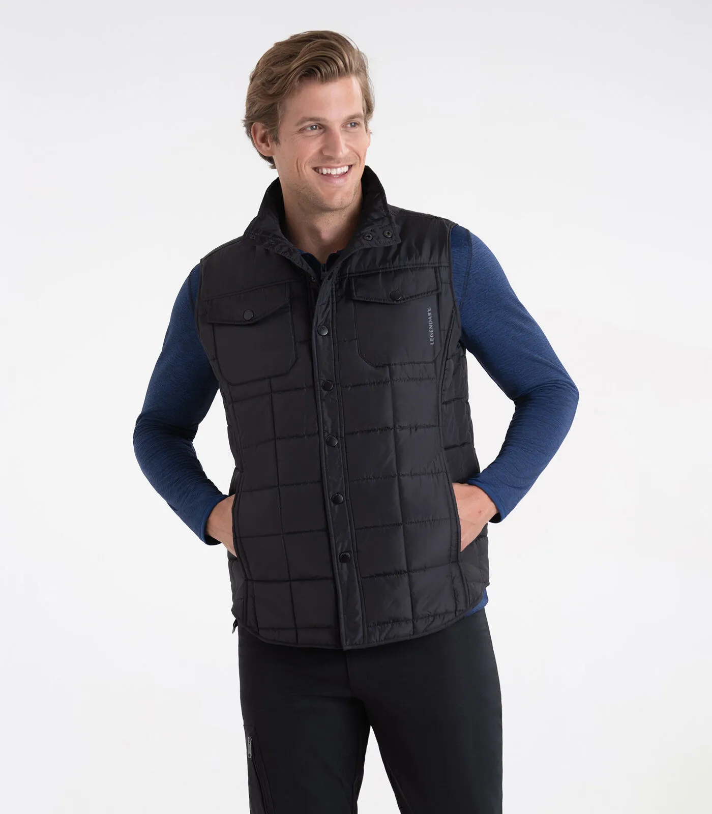 Legendary Outdoors Men's Performance Quilted Vest