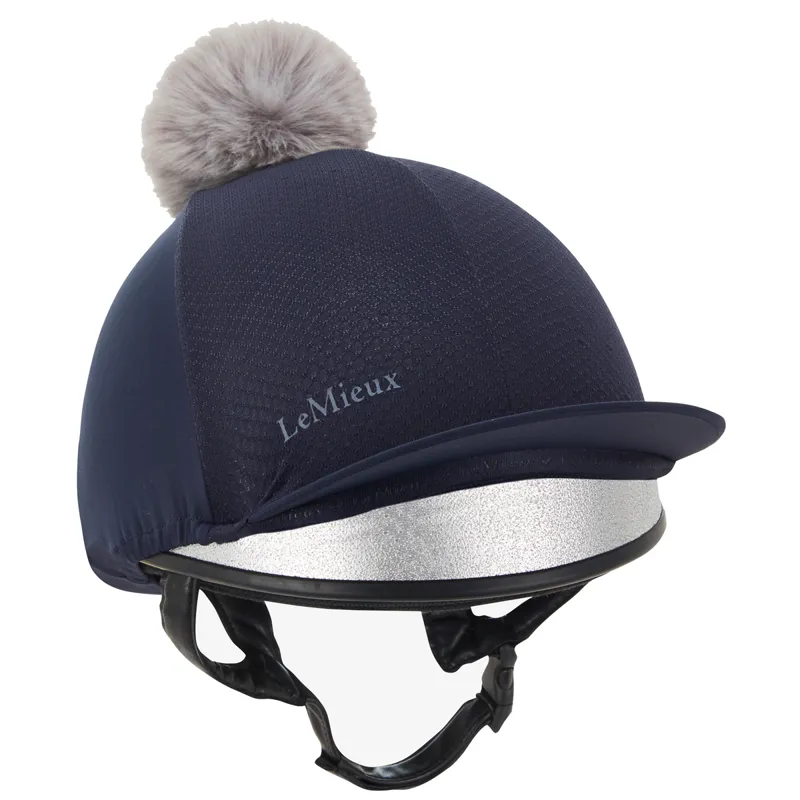 LeMieux Mesh Hat Silk - Navy