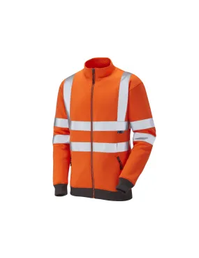 Leo Workwear - SS03 Libbaton Class 3 Track Top - Orange - 2020ppe Size S