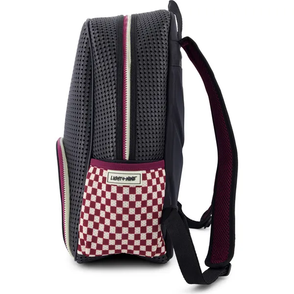 Light + Nine Starter XL Backpack, Checkered Brick