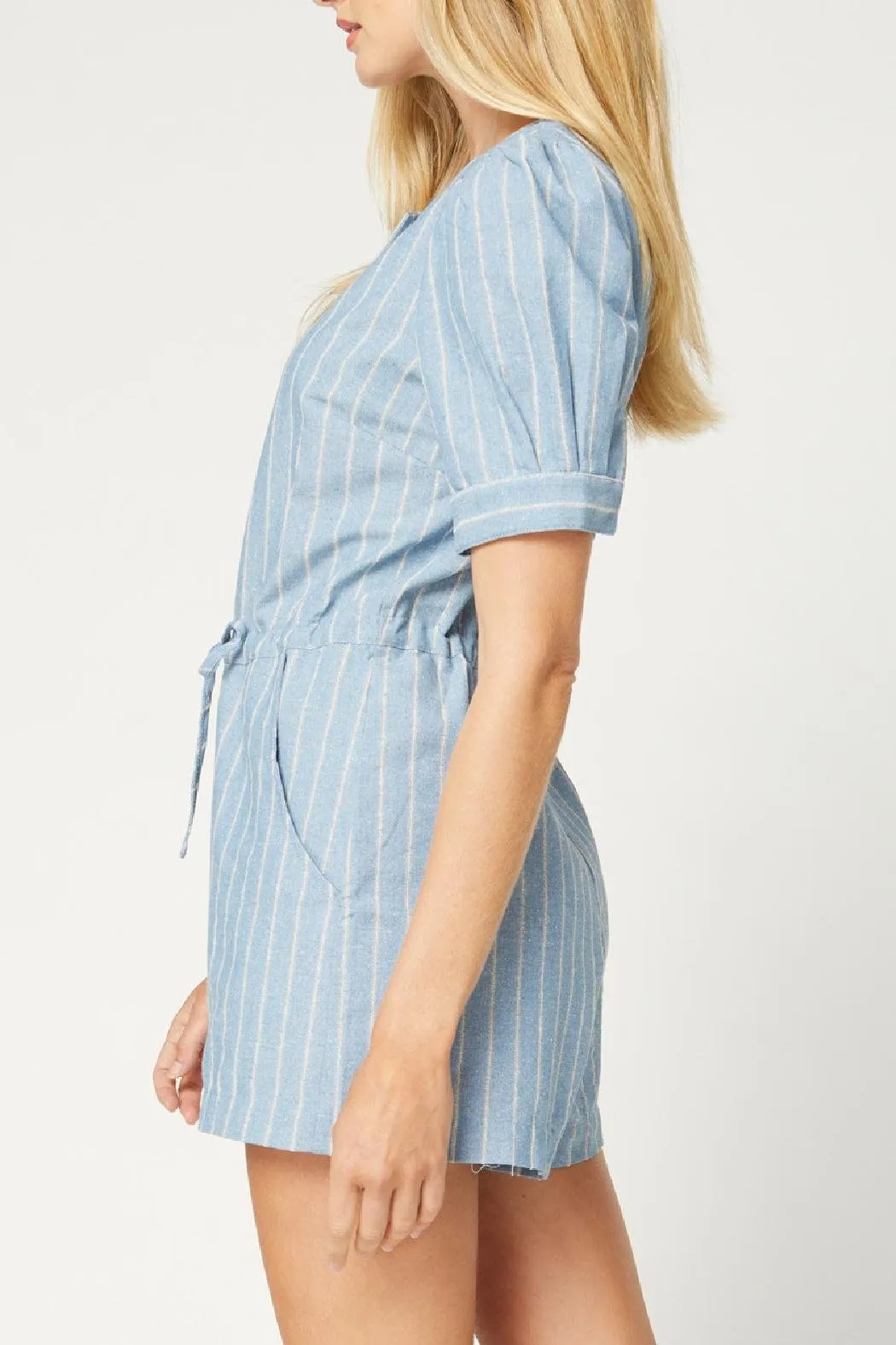 Linen Blend Romper