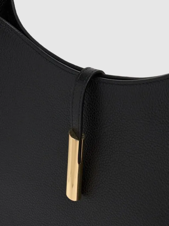 Little Liffner   Pointy grain leather shoulder bag 