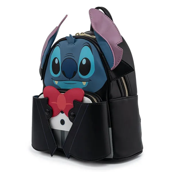 Loungefly x Disney Vampire Stitch Mini Backpack