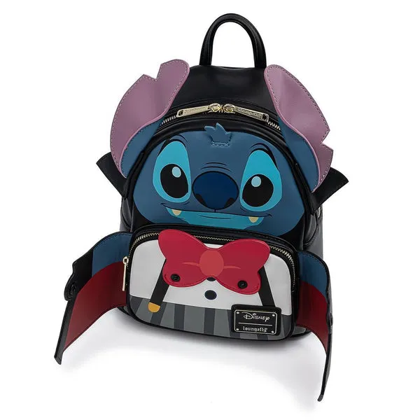 Loungefly x Disney Vampire Stitch Mini Backpack