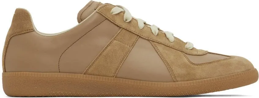 Maison Margiela Tan Replica Sneakers