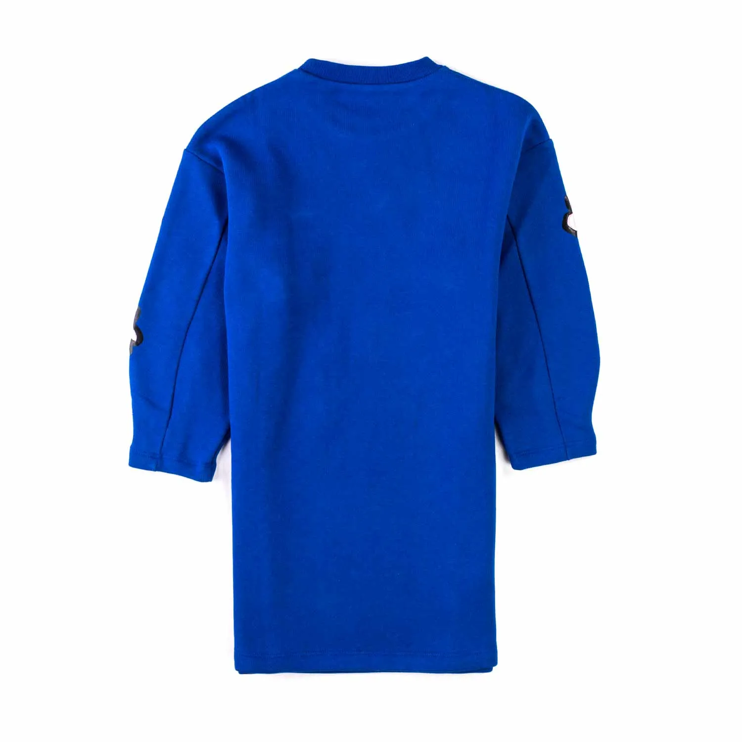 Marni Blue Fleece Dress For Girls