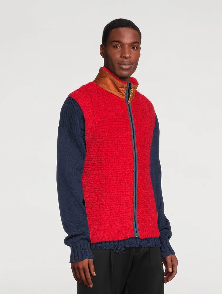 MARNI Wool-Blend Zip Vest