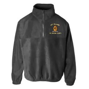 MCB Camp Lejeune Embroidered Fleece 1/4 Zip