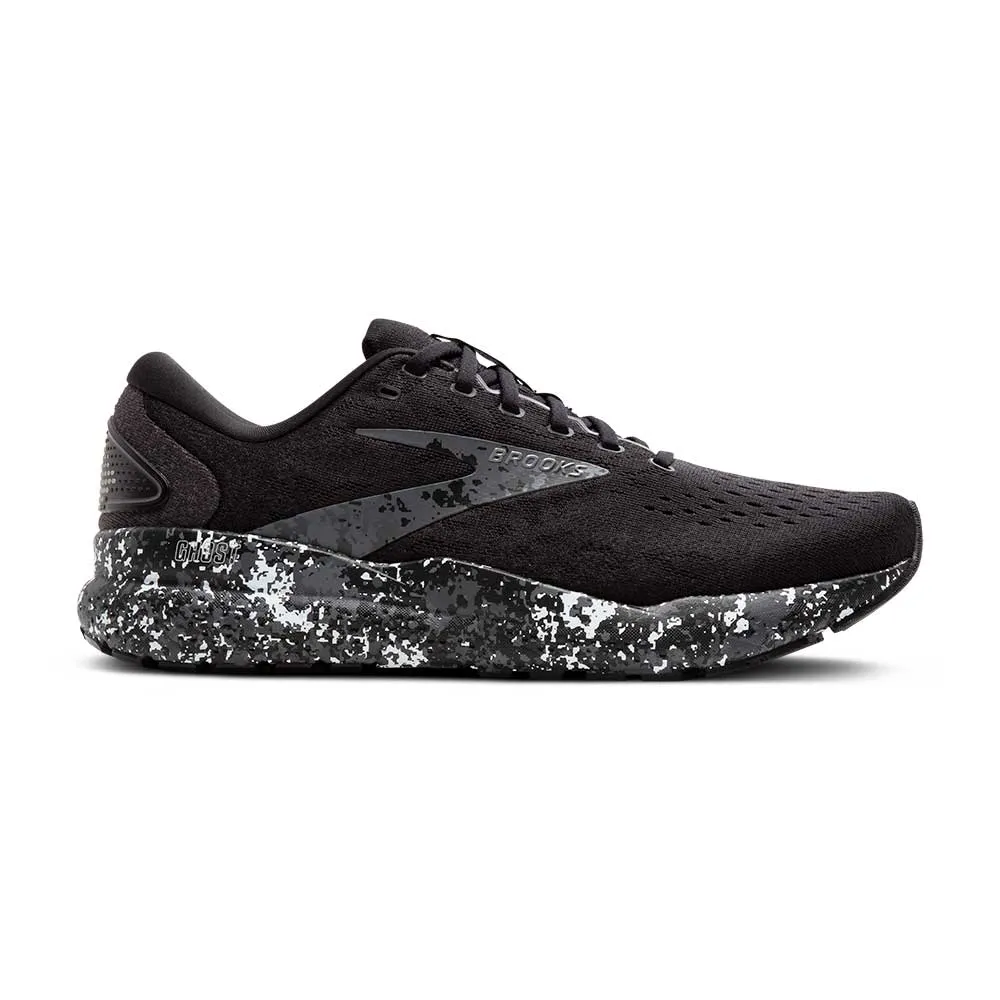 Men's Ghost 16 Running Shoe - Black/Iron/Lava - Regular (D)